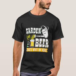 Camiseta Jardim E Álcool Por Isso Sou Jardineiro Planta