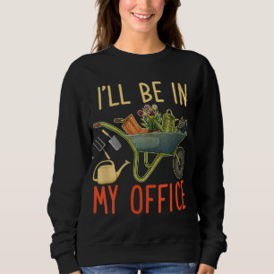 Camiseta Jardim, estarei no jardim do meu escritório