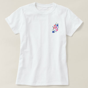 Camiseta Jardim Flor