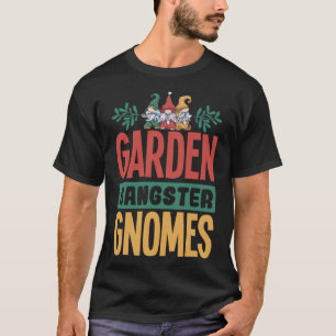 Camiseta Jardim Gnomos Gnomos Gnomos Gnomos
