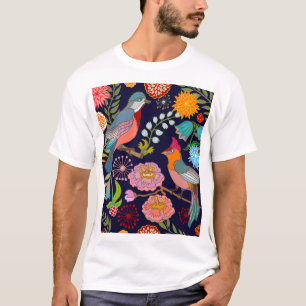 Camiseta Jardim Japonês: Oriental Victorian Seamless