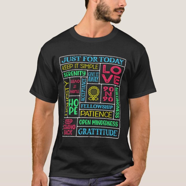 Camiseta Jardim Narcóticos Anônimos Espirituais (Frente)