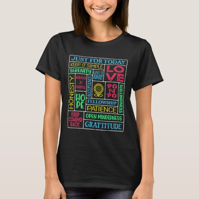 Camiseta Jardim Narcóticos Anônimos Espirituais (Frente)
