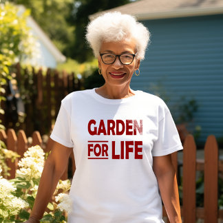 Camiseta Jardim Para A Vida