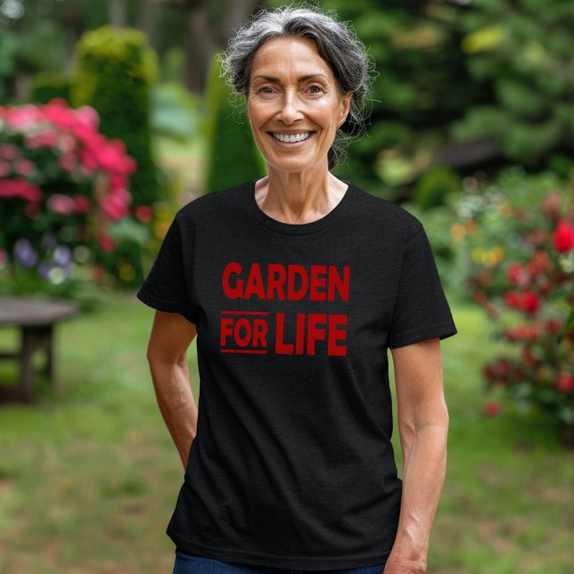 Camiseta Jardim Para A Vida (Criador carregado)