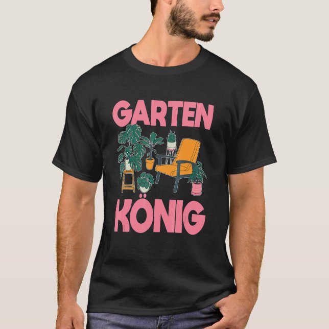 Camiseta Jardim Rei Plantas Interior (Frente)