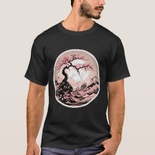 Camiseta Jardim Sakura Jardim Geisha Monte Fuji Cher