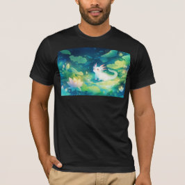 Camiseta Jardim Secreto Axolotl