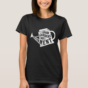 Camiseta Jardim sem Governo, com menos vegetação