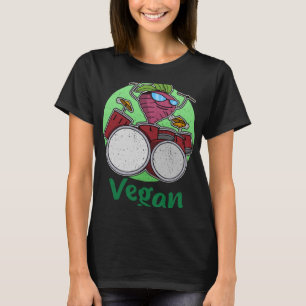Camiseta Jardim Vegan Vegetais Culinários Vegetais 3