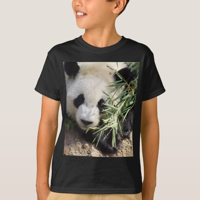 Camiseta Jardim zoológico Atlanta do urso de panda @ (Frente)