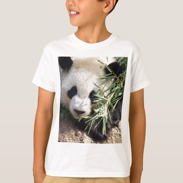 Camiseta Jardim zoológico Atlanta do urso de panda @ (Frente)