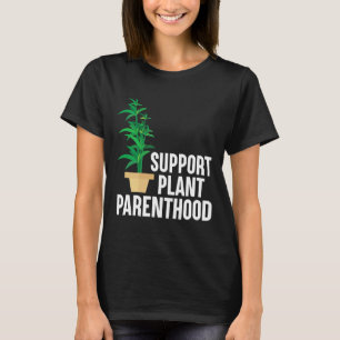Camiseta Jardin Apoio Paternidade das Plantas Jardinagem