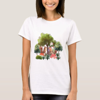 Camiseta jardin de pâque 