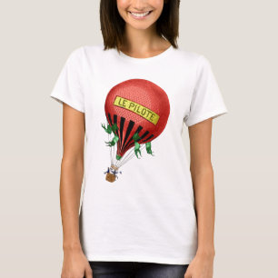 Camiseta Jardin De Tuileries Hot Air Balon