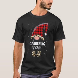 Camiseta Jardinagem 4\Anão de Jardinagem Xadrez de Búfalo C