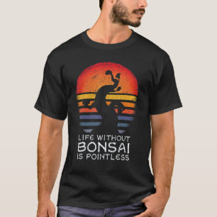 Camiseta Jardinagem 4\Árvore Bonsai Jardim Japão Botânica H
