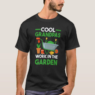 Camiseta Jardinagem 4\Avôs Legais Trabalham No Jardim Garde