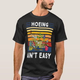 Camiseta Jardinagem 4\Cavar Não É Fácil Jardineiro Jardinag