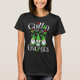 Camiseta Jardinagem 4\Chillin Com Meus Gnomies, St Patrick