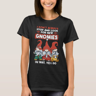 Camiseta Jardinagem 4\Gnomo de Jardinagem Anão de Jardim & 