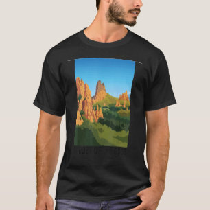 Camiseta Jardinagem 4\Jardim Dos Deuses Colorado Springs An