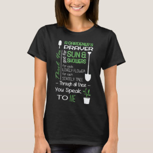 Camiseta Jardinagem 4\Jardim   Oração dos Jardineiros