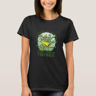 Camiseta Jardinagem 4\Jardinagem Eu Cultivo Coisas E Sei Po