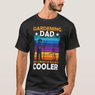 Camiseta Jardinagem 4\Jardinagem Masculina Pai Como Um Pai