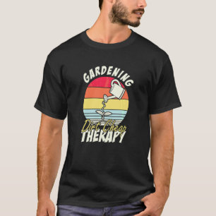 Camiseta Jardinagem 4\Jardinagem Terapia Barata Jardinagem