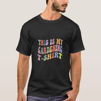 Camiseta Jardinagem 4\Jardinagem Vintage Retro Legal Isto