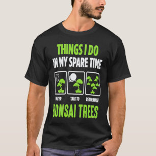 Camiseta Jardinagem 4\Manutenção de Árvores Bonsai e Jardin
