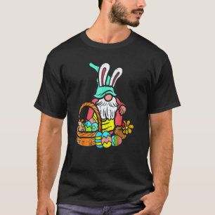 Camiseta Jardinagem 4\Ovos de Páscoa Gnomo de Jardim Nórdic