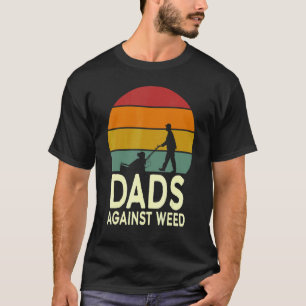 Camiseta Jardinagem 4\Pais Contra Erva Daninha Jardinagem