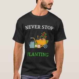 Camiseta Jardinagem 4\Paixão Jardinagem Homens Mulheres Pla
