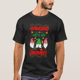 Camiseta Jardinagem 4\Pendurado Com Meu Jardim Anões Gnomo 