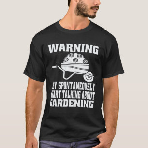 Camiseta Jardinagem 4\Roupas de Jardim Jardineiro Área Verd
