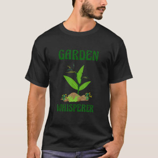 Camiseta Jardinagem 4\Sussurrador de Jardim Flores Botânica