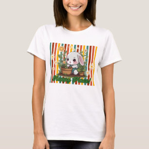 Camiseta Jardinagem Coelhinha em Hoppy Place