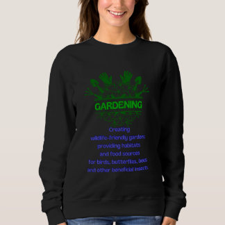 Camiseta Jardinagem - Criar jardins amigos da vida selvagem