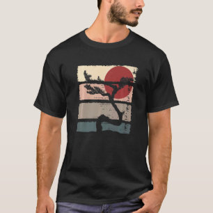 Camiseta Jardinagem de Arte Japonês Budista Zen Japão Retro