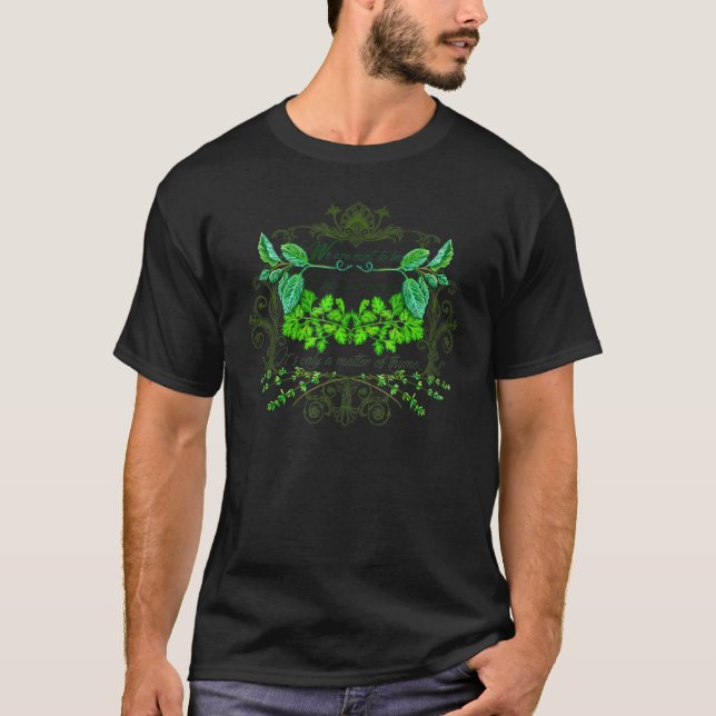 Camiseta Jardinagem de Ervas (Frente)