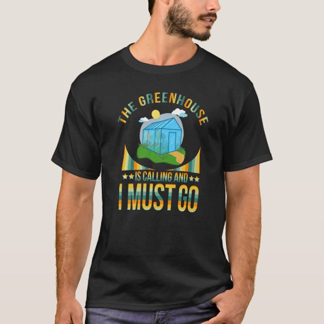 Camiseta Jardinagem de Estufa Menor (Frente)