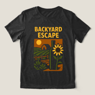 Camiseta Jardinagem de Fuga e Presente de Sobrevivência Nat