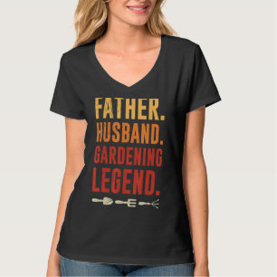 Camiseta Jardinagem de Legenda do Padre Husband