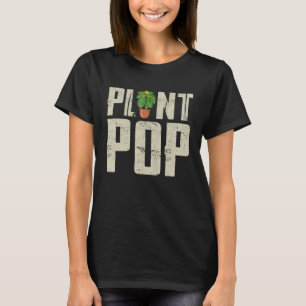 Camiseta Jardinagem de Pop de Plantas de Jardinagem Botânic