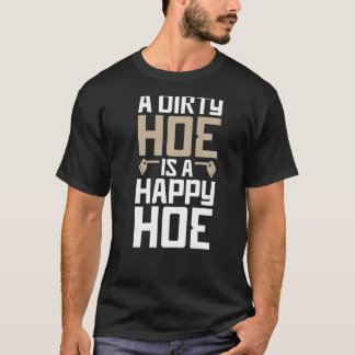 Camiseta Jardinagem Divertida Uma Sujidade é Um Design Feli