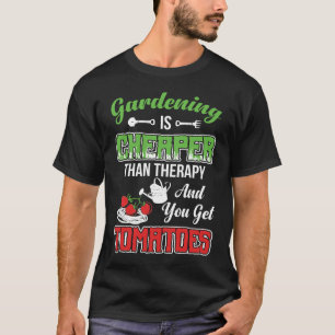 Camiseta Jardinagem é mais barata que terapia