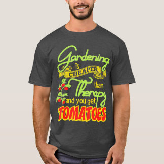Camiseta Jardinagem é mais barata que terapia que tomate