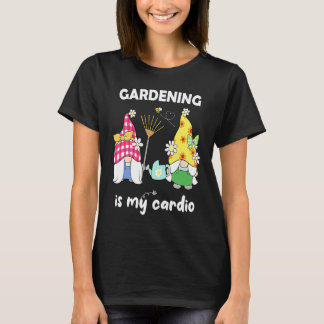 Camiseta Jardinagem é meu cardio gnomo de jardinagem